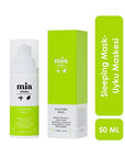 Mia Klinika Panthenol Face Moisturizing Mask - Hydrating Anti-Aging Night Mask with Panthenol - Face Mask