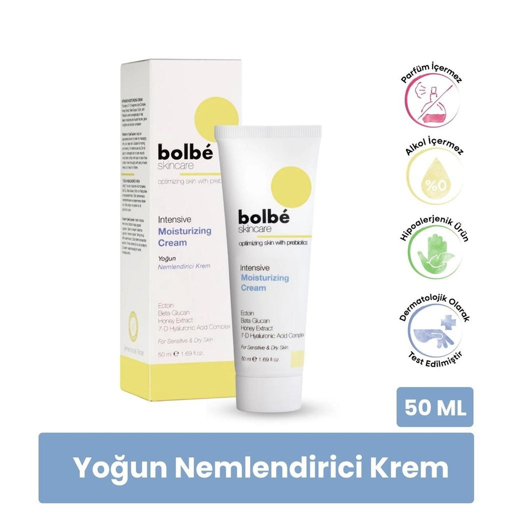 Bolbe Intense Moisturizing Face Cream with Prebiotics 50 ml
