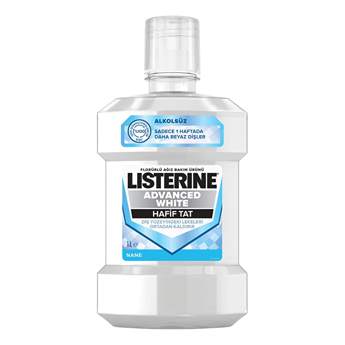 Listerine Advanced White Mouthwash for Whitening Teeth - 1000 ml Advanced Oral Care Listerine Advanced White Mouthwash - Whiten Teeth in 2 Weeks Listerine Advanced White, mouthwash for whitening teeth, oral care products, advanced teeth whitening mouthwash, Listerine mouthwash 1000 ml, whitening mouthwash, oral hygiene, teeth whitening, advanced oral care, ethanol mouthwash, comprehensive oral care, daily oral care, confidence boost, healthy smile, stain fighting mouthwash
