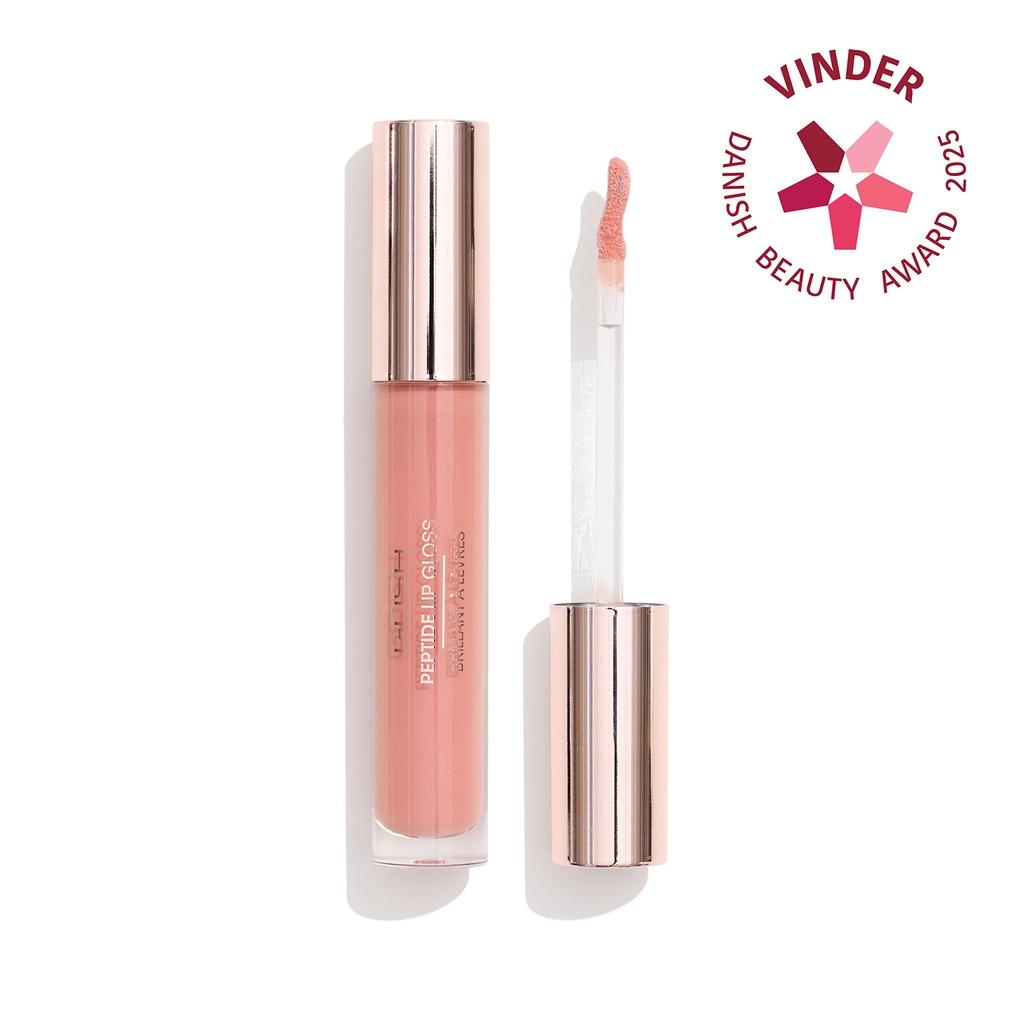 Gosh Peptide Lip Gloss in 008 Nougat for Plumper Lips 4ml