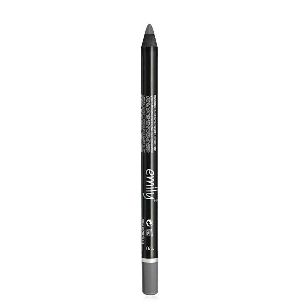 Emily Waterproof Eye Pencil 120 - Long-Lasting, High-Quality Cosmetic for Eye Makeup - Eyeliner