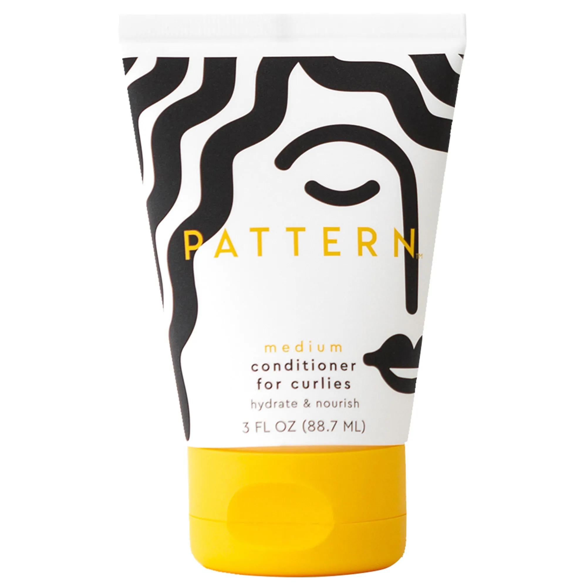 Pattern by Tracee Ellis Ross Mini Medium Conditioner for Curly Hair - Hydrating, Curl-Enhancing, Color-Safe Pattern Mini Medium Conditioner for Curly Hair curly hair conditioner, hydrating conditioner, curl-enhancing conditioner, color-safe conditioner, natural hair care products, curly hair care, coily hair products, hair nourishment, hydration for curls, cruelty-free hair products, eco-friendly beauty, Pattern by Tracee Ellis Ross