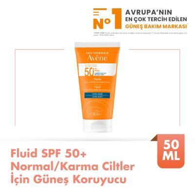 Avene Solaire SPF50+ Fluid Ultra Light - Broad-Spectrum Sunscreen Fluid for Sensitive Skin, Hypoallergenic & Non-Comedogenic Avene Solaire SPF50+ Fluid - Broad-Spectrum Sunscreen for Sensitive Skin SPF 50+ sunscreen, Ultra-light sunscreen fluid, Broad-spectrum sun protection, Hypoallergenic sunscreen, Non-comedogenic sunscreen, Sensitive skin care, Daily sun protection, Dermatologist-tested, Avène Thermal Water, Glycerin, Titanyum Dioksit, Pretocopheryl, Sunscreen for daily use, Lightweight sunscreen, Non-g