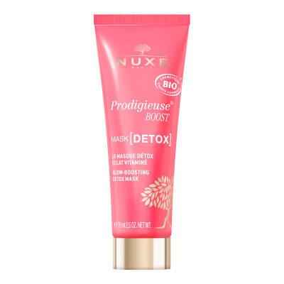 Nuxe Prodigieuse Boost Glow Boosting Detox Mask: Vegan Facial Mask for Radiant & Bright Skin - 75ml Nuxe Glow Boosting Detox Mask - Vegan Facial for Radiant Skin Glow Boosting Detox Mask, Vegan Facial Mask, Brightening Face Mask, Nuxe Mask, Radiance Mask, Detoxifying Face Treatment, Skin Brightening Mask, Facial Mask for Dull Skin, facial mask, face mask, detox mask, glow mask, radiance, brightening, detoxifying, vegan, cruelty-free, skincare, beauty, facial treatment, at-home facial, skin radiance, dull sk