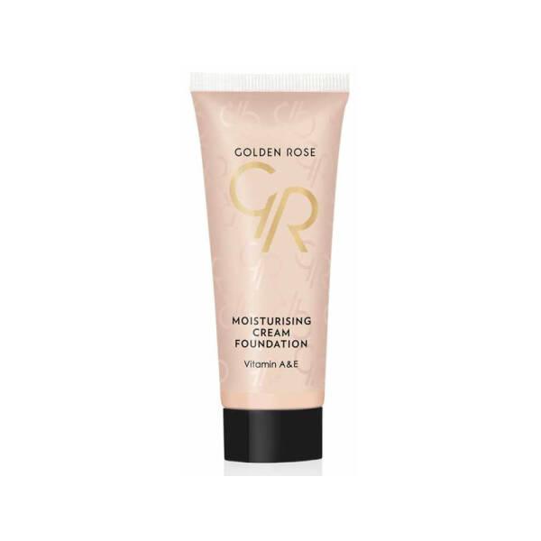 Golden Rose Moisturising Cream Foundation - Natural-Looking Hydrating Makeup for Dry or Sensitive Skin - Foundation