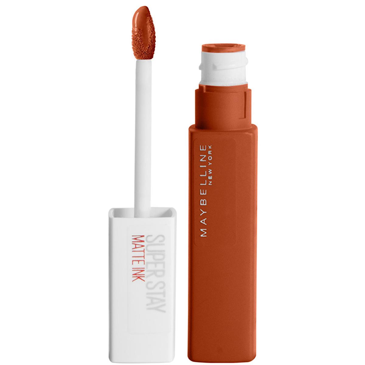 Maybelline Super Stay Matte Ink City Edition Likit Mat Ruj 135 Globe-Trotter - Long-Lasting Matte Lipstick for Women Maybelline Super Stay Matte Ink - Long-Lasting Matte Lipstick long-lasting lipstick, matte lipstick, smudge-proof lipstick, lip color, Maybelline Super Stay Matte Ink, cosmetics, makeup, beauty products, women's grooming, fashion accessories