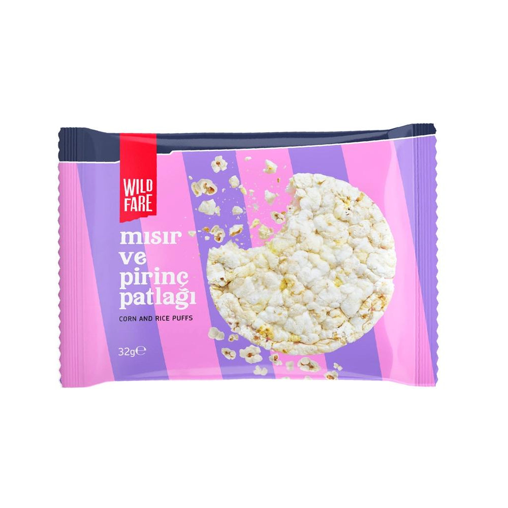 Wildfare Corn and Rice Puffs 32g