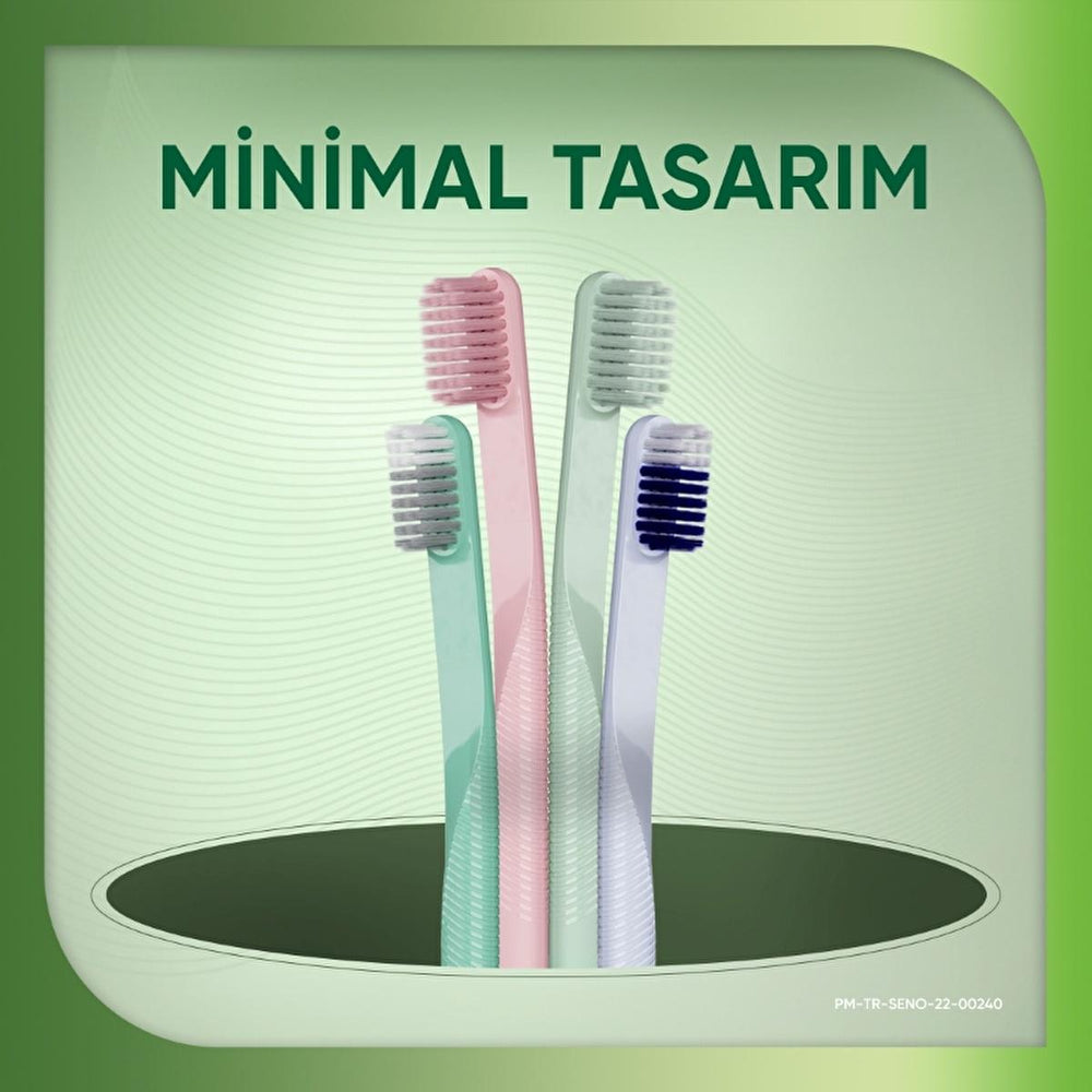 Sensodyne Nourish Soft Bristle Manual Toothbrush for Sensitive Teeth - Eco-Friendly Packaging Sensodyne Nourish Soft Bristle Toothbrush for Sensitive Teeth Sensitive teeth toothbrush, Soft bristle toothbrush, Eco-friendly toothbrush, Gentle oral care, Manual toothbrush for sensitive gums, Oral hygiene, Eco-friendly packaging, Sustainable oral care, Sensitive gums, Dental care