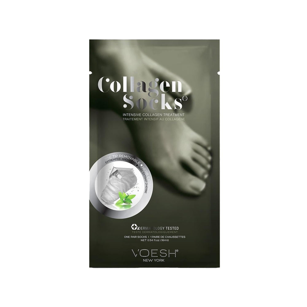 Voesh New York Collagen Socks with Argan Oil - Moisturizing & Nourishing Foot Care for Soft, Healthy Feet - image 2
