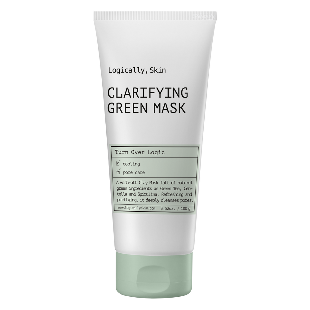 Logically Skin Clarifying Green Mask Pore Purifying Clay 100g