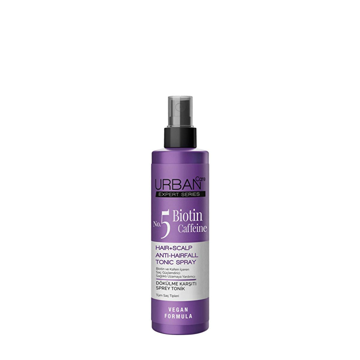 Urban Care Expert Biotin & Caffeine Hair Tonik for Hair Loss - 3.38 fl oz, Vegan & Natural Hair Care Biotin & Caffeine Hair Tonik - Urban Care Expert hair tonik, anti-hair loss, vegan hair care, biotin hair treatment, caffeine hair growth, natural hair care, hair loss solution, hair growth promotion, scalp refreshment, menthol hair care, biotin and caffeine hair tonik, hair strengthening, healthy hair, vegan cosmetics, hair care products