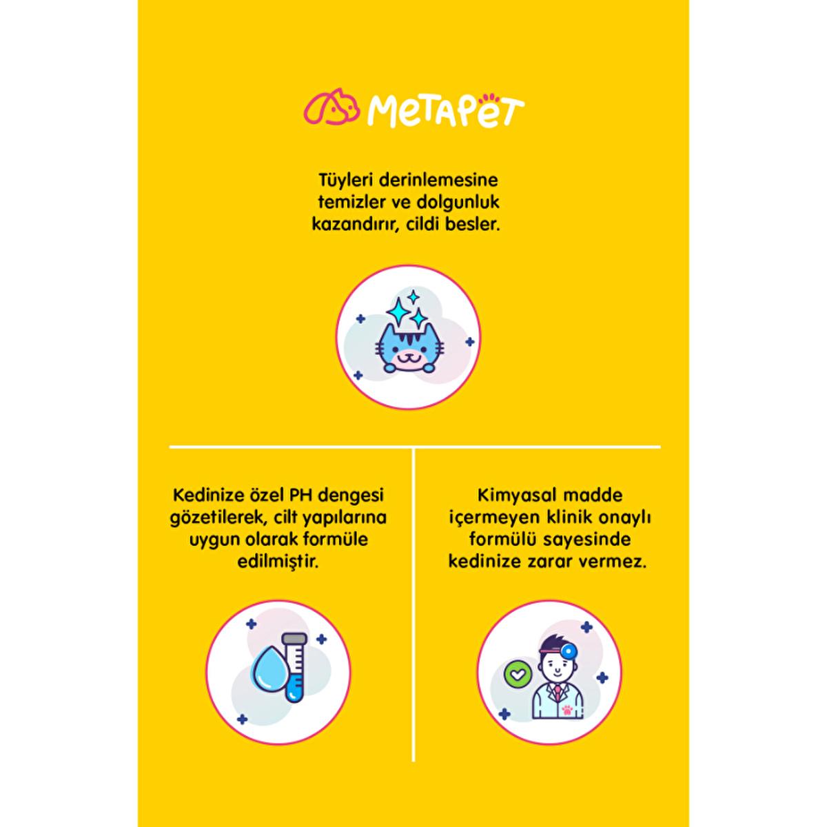 Metapet Dry Shampoo for Cats - Natural Fur Care & Protection, 6.76 fl oz Metapet Dry Shampoo for Cats - Natural Fur Care dry shampoo for cats, cat grooming products, natural pet care, pet shampoo, cat fur care, feline grooming, cat health, pet grooming, natural ingredients, cat care products, grooming solutions