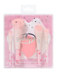 Eklips 5-Piece Makeup Brush and Sponge Set