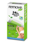 Remove Care Wax Strips for Body Hair Removal - Easy, Dermatologically Tested, 24-Piece Set for Arms and Legs - view 2
