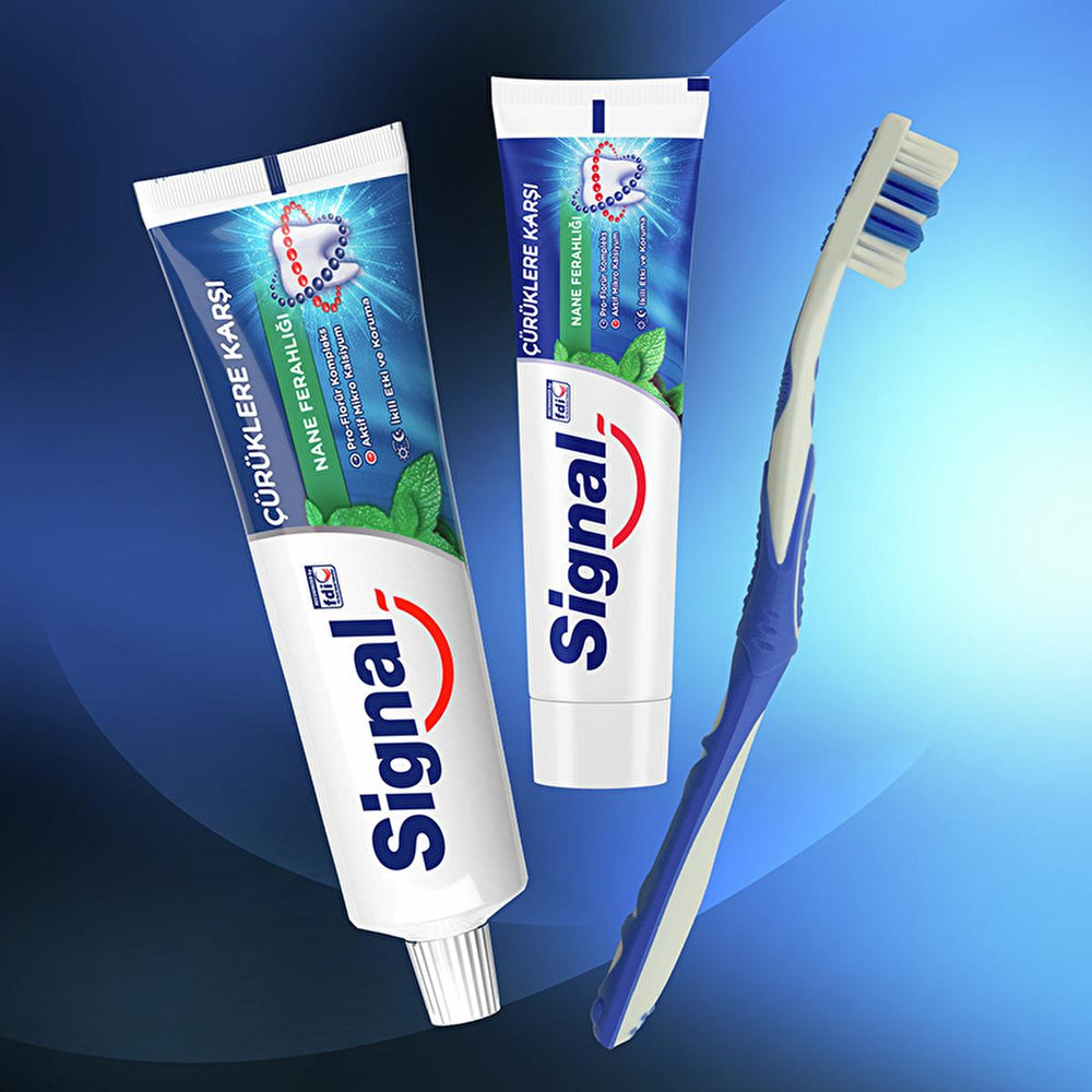 Signal Anti-Cavity Toothpaste with Pro-Fluoride Complex & Long-Lasting Freshness - 3.38 fl oz - view 7