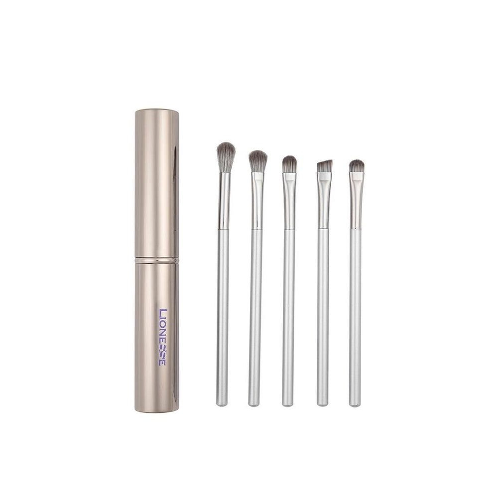 Lionesse 5-Piece Makeup Brush Set for Flawless Application