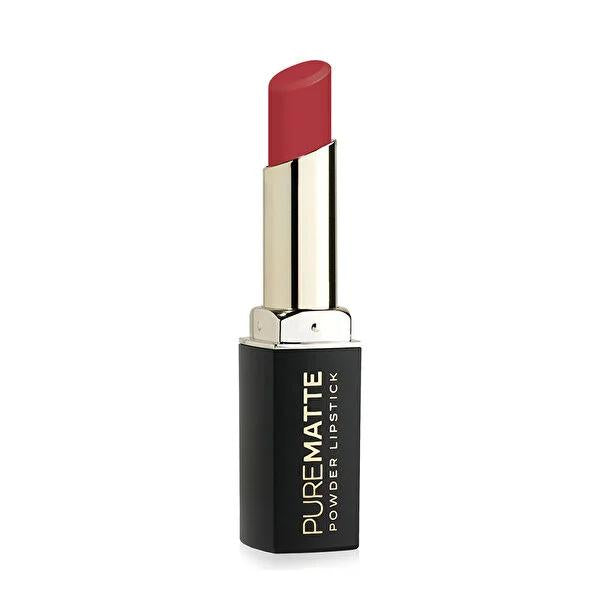 Golden Rose Pure Matte Powder Lipstick No: 115 - Moisturizing, Long-Lasting Matte Lip Color with Hyaluronic Acid Golden Rose Matte Lipstick - Long Lasting & Moisturizing matte lipstick, moisturizing lipstick, long-lasting lip color, hyaluronic acid lipstick, jojoba oil lip care, lip care, cosmetics, makeup, beauty products, lipstick, Golden Rose