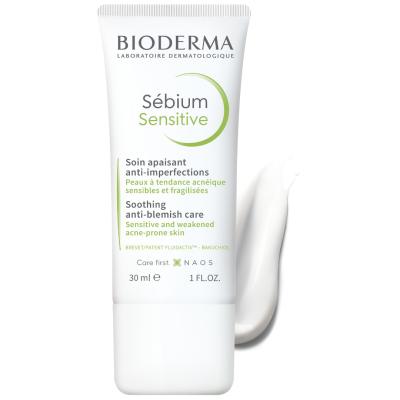 Bioderma Sebium Sensitive 30 Ml - Sensitive Skin Care for Acne-Prone Skin, Hypoallergenic & Fragrance-Free - view 2