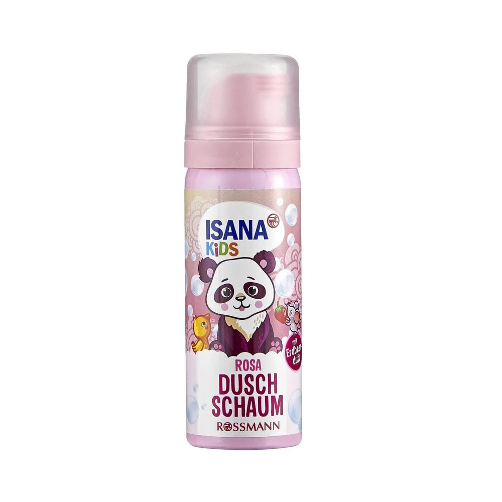 Isana Kids Strawberry Shower Foam for Gentle Cleansing 50 ml