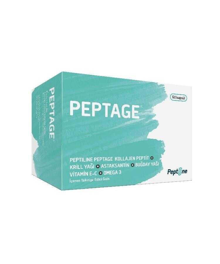 Peptage Dietary Supplement - 60 Capsules for Nutritional Support and Health Benefits - Vitamin & Supplement