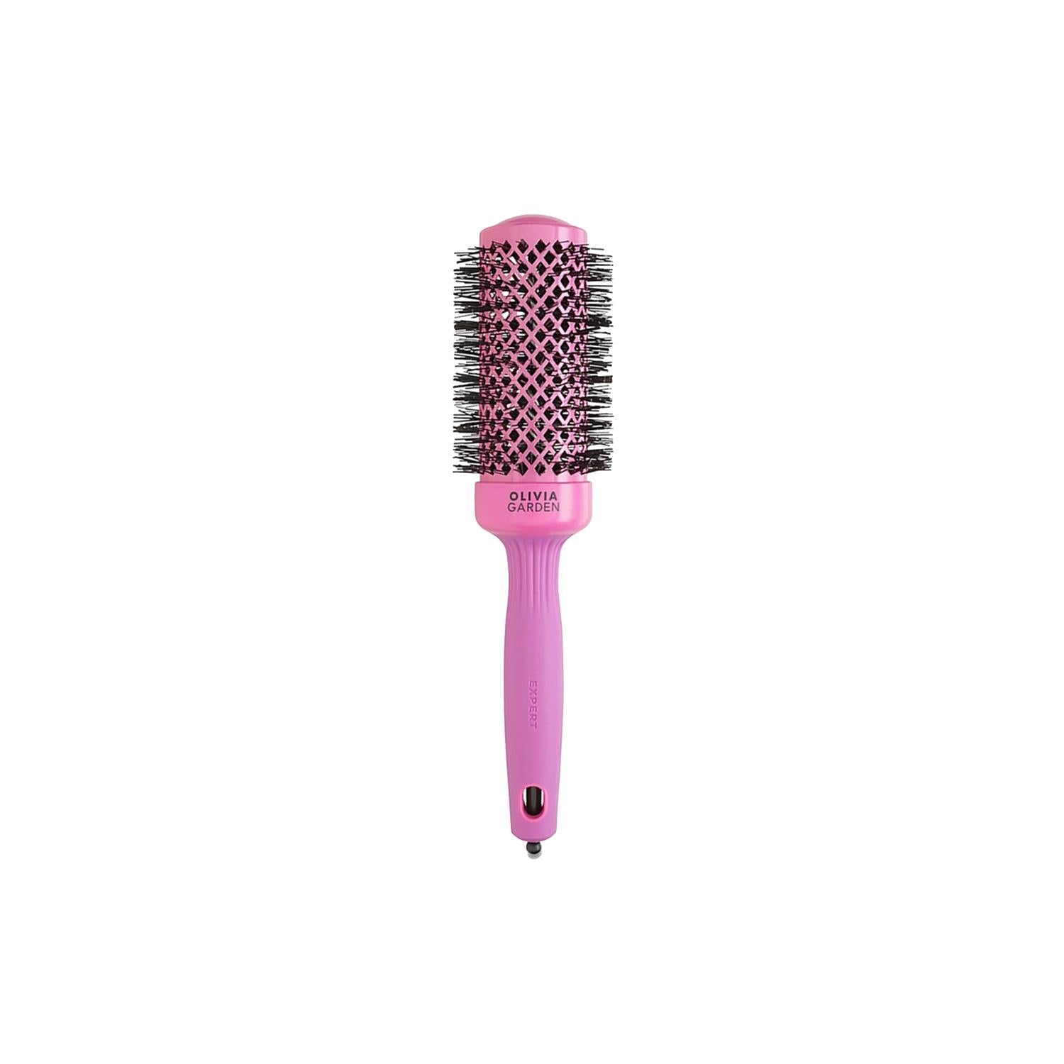 Olivia Garden Expert Blowout Shine Hair Brush - Pink 45mm Bristle Length for Smooth Blowout Styling Olivia Garden Expert Blowout Shine Hair Brush - Smooth Blowout Hair Brush, Blowout Brush, Olivia Garden, Hair Styling Tools, Detangling Brush, Hair Care, Salon Quality, Smooth Blowout, Gentle Detangling, Pink Hair Brush, 45mm Bristle Length, High-Quality Bristles, Shine Enhancement