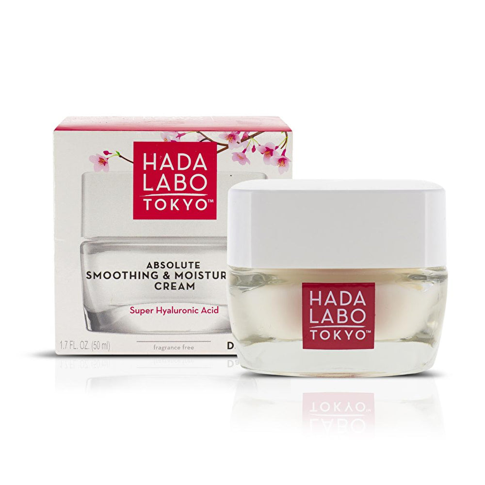 Hada Labo Tokyo Moisturizing Day and Night Cream - Super Hyaluronic Acid for Intensive Hydration & Smoothing - Face Cream