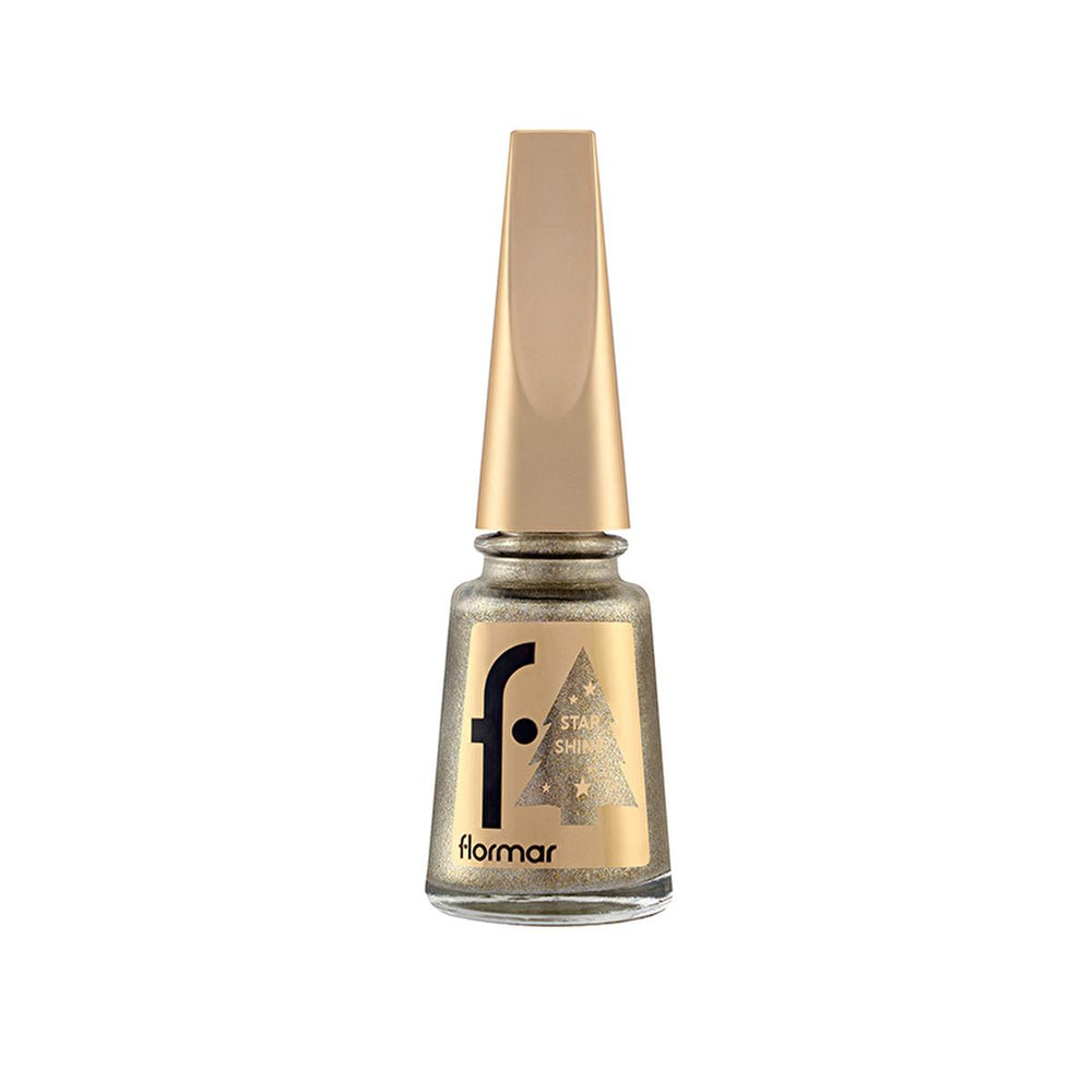 Flormar Star Shine Metallic Nail Polish - Highly Pigmented, Long-Lasting, Dramatic Nail Art - view 4