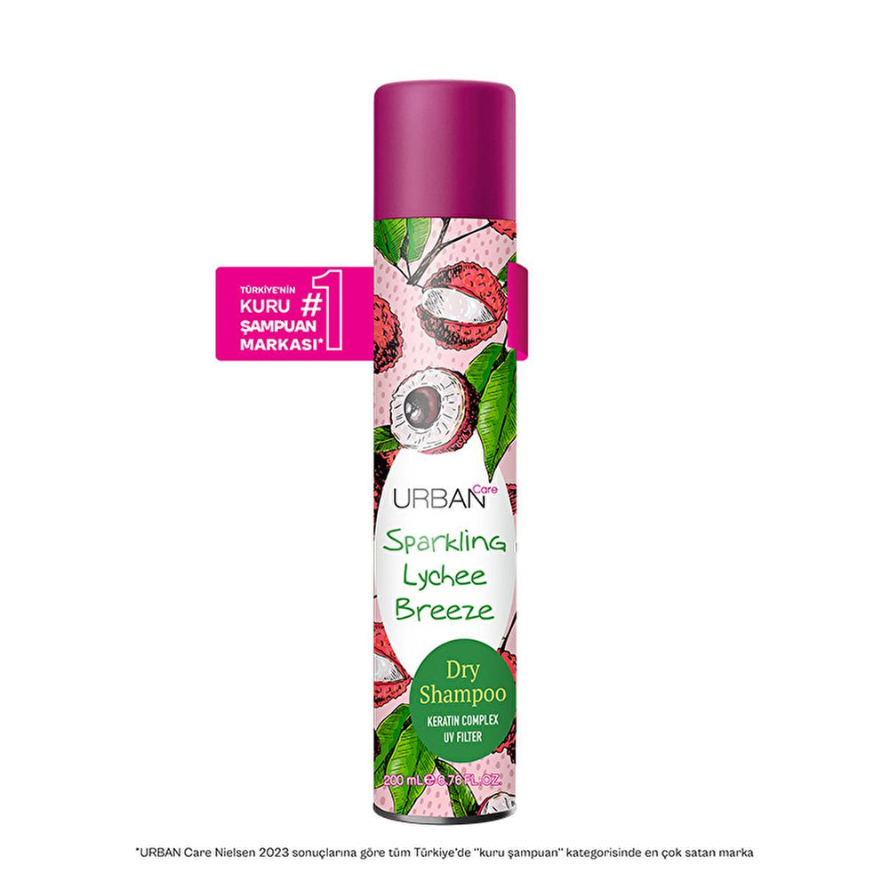 Urban Care Sparkling Lychee Breeze Volumizing Dry Shampoo: Vegan & Cruelty-Free Hair Refresher, Absorbs Oil, Adds Body & UV Protection Urban Care Lychee Dry Shampoo: Volumizing, Vegan, Cruelty-Free dry shampoo, volumizing dry shampoo, vegan dry shampoo, lychee dry shampoo, cruelty free dry shampoo, hair refresher, oil absorbing dry shampoo, UV protection hair spray, hair care, vegan hair care, cruelty-free hair care, lychee scent, volumizing, UV protection, oily hair, hair refreshment, quick hair fix, trave