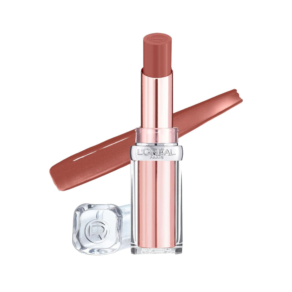 Loreal Paris Glow Paradise 191 Nude Heaven Lipstick - Moisturizing Balm-in-Lipstick with Pomegranate Extract - image 5