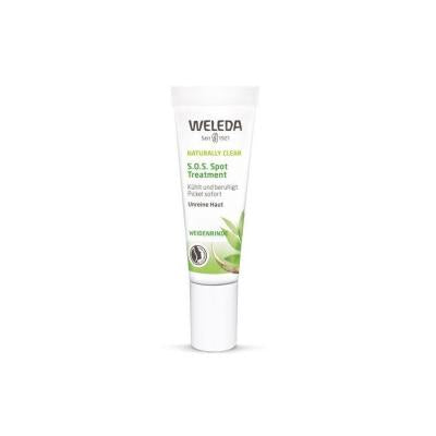 weleda naturally clear sos acne treatment cream, natural acne care cream by weleda, 10 ml weleda acne treatment cream packaging Weleda Clear SOS Acne Treatment Cream - 10 ml Weleda Clear SOS Acne Treatment Cream - 10 ml weleda, acne-treatment, natural-skin-care, oily-skin, skin-care, sos-treatment, teen-skin-care, adult-acne, ai-generated, plant-based