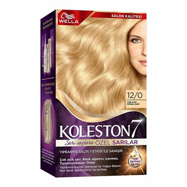 Wella Koleston Supreme Hair Color 12/0 Çok Açık Doğal Sarı - Permanent, Moisturizing Hair Dye for Intense Color Wella Koleston Supreme Hair Color - Permanent & Moisturizing Wella Koleston Supreme Hair Color, Permanent hair dye, Moisturizing hair color, Long-lasting hair dye, Hair care with coloring, Luxurious cream formula, Plex Oil Care Technology, Color Revitalizer Cream, Hair coloring kit, Salon-quality hair dye, Nourishing hair dye, Damaged hair care, Hair color maintenance