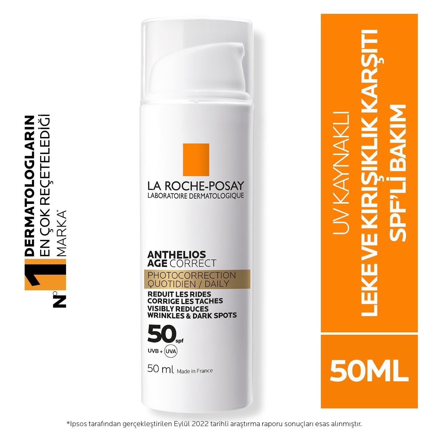 La Roche-Posay Anthelios Age Correct SPF 50: Wrinkle Reducing Sunscreen for Sensitive Skin | UVA UVB Protection & Hydrating Hyaluronic Acid La Roche-Posay SPF 50 Sunscreen: Anti-Aging & Sensitive Skin La Roche-Posay sunscreen, SPF 50 sunscreen, Anti-aging sunscreen, Wrinkle reducing sunscreen, Sunscreen for sensitive skin, UVA UVB protection sunscreen, Hyaluronic acid sunscreen, Non-greasy sunscreen, Sun protection cream, Facial sunscreen, sunscreen, SPF, UVA protection, UVB protection, hyaluronic acid, ant