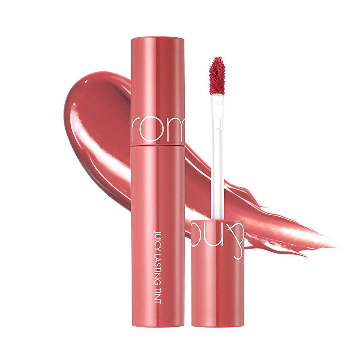 rom&nd Juicy Lasting Tint: #11 Pink Pumpkin - Glossy, Moisturizing, Long-Lasting Korean Lip Tint for Hydrated & Vibrant Lips rom&nd Juicy Lip Tint: Long-Lasting Gloss & Intense Color lip tint, glossy lip tint, moisturizing lip tint, rom&nd lip tint, korean lip tint, juicy lip tint, long-lasting lip tint, pink pumpkin lip tint, lip gloss, lip stain, k-beauty, korean beauty, hydrating lip color, vibrant lip color, non-sticky lip tint, comfortable lip tint, lightweight lip tint, pigmented lip tint, makeup, cos