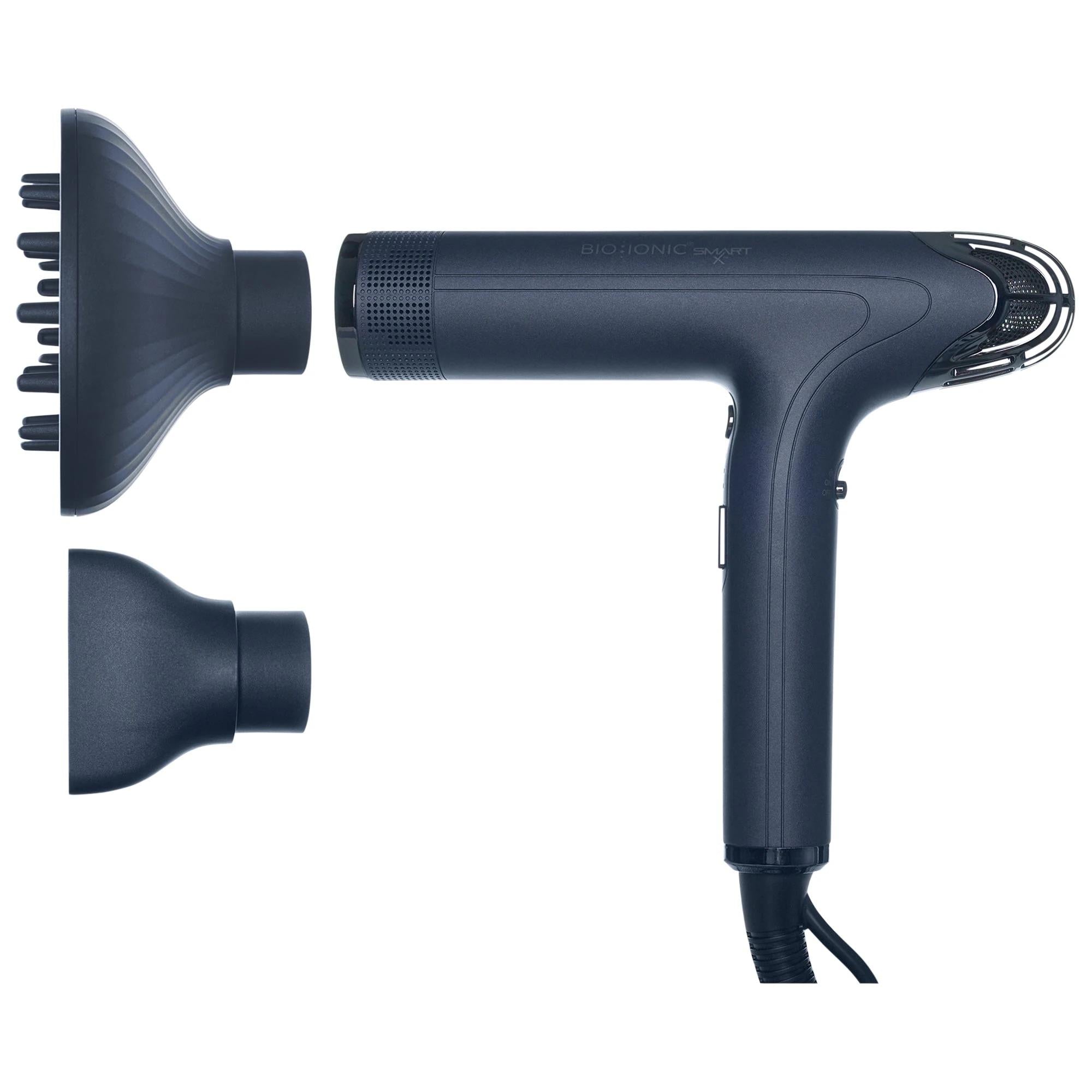 Smart-X High Efficiency Hair Dryer with Diffuser & Moisturizing Heat Technology - Quick Drying, Hair Health Smart-X Hair Dryer - 75% Faster Drying high efficiency hair dryer, smart hair dryer technology, hair dryer with diffuser, moisturizing heat technology, quick drying hair dryer, hair care, styling tools, hair dryers, blow dryers, hair styling, healthy hair, hair health, styling technology, advanced hair dryers