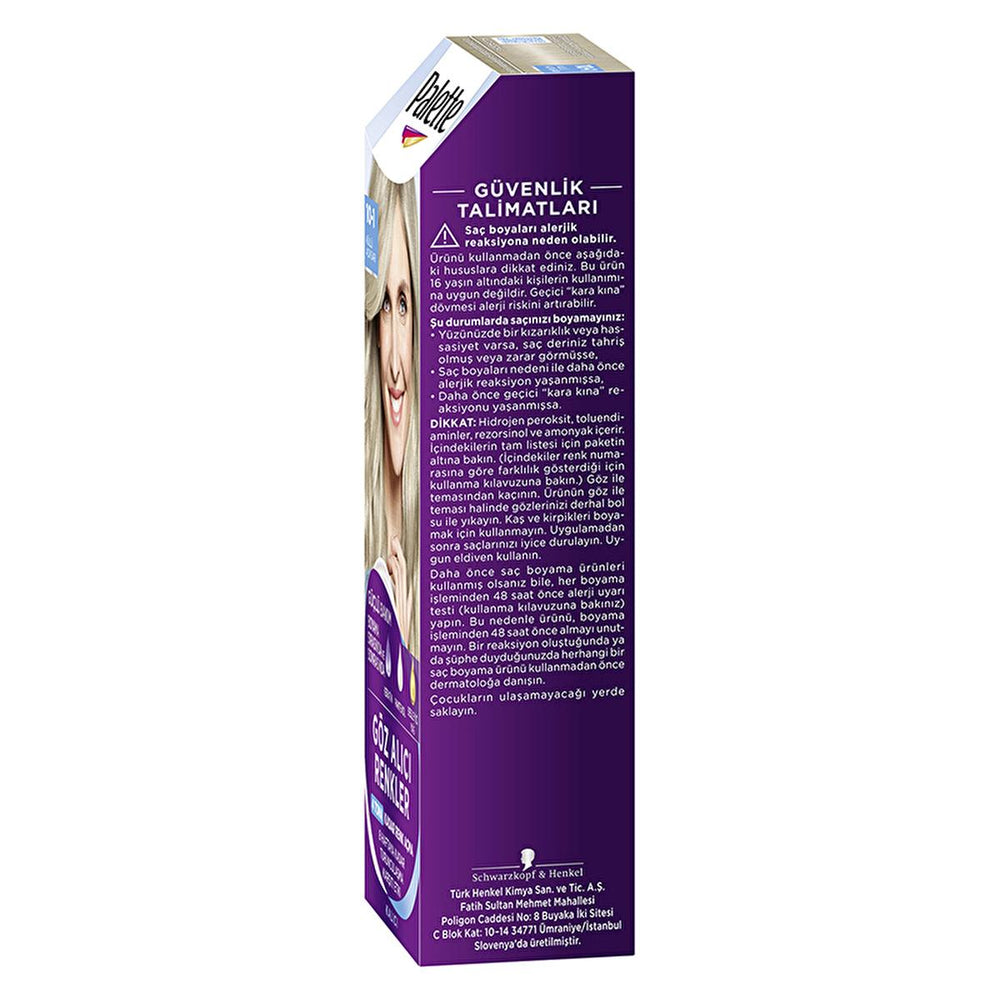 Palette Hair Color 10-1 - Light Ash Blonde with Triple Care Formula for Beauty Enthusiasts | 4.2 fl. oz. - view 9