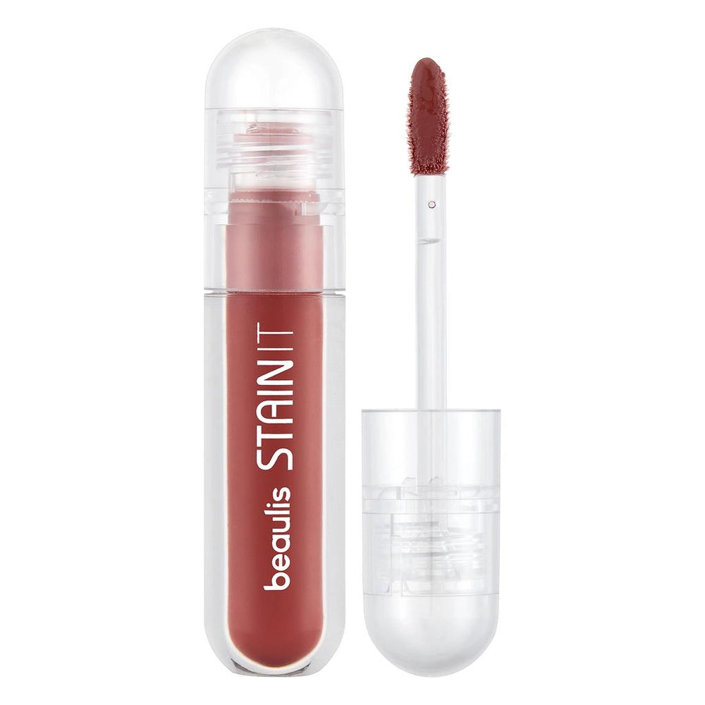 Beaulis Stain It Tint Lip Gloss in Flame Kiss 384