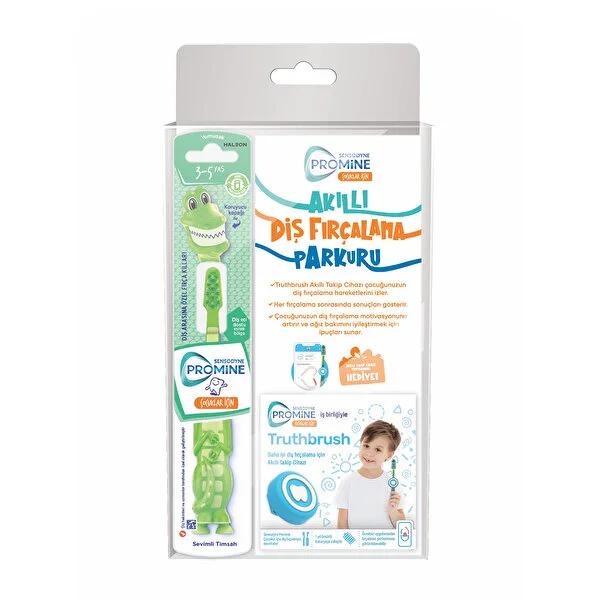 Sensodyne Kids Crocodile Toothbrush Set: Make Brushing Fun with Smart Tracking - Promotes Healthy Dental Hygiene Sensodyne Kids Toothbrush: Smart Brushing for Healthy Teeth kids toothbrush, children's toothbrush, smart toothbrush, electric toothbrush for kids, dental hygiene for children, Truthbrush, gamified brushing, kids dental care, toothbrush tracking, Sensodyne kids toothbrush, toothbrush, children, dental care, oral hygiene, smart device, tracking, gamification, parents, brushing, teeth cleaning, kid