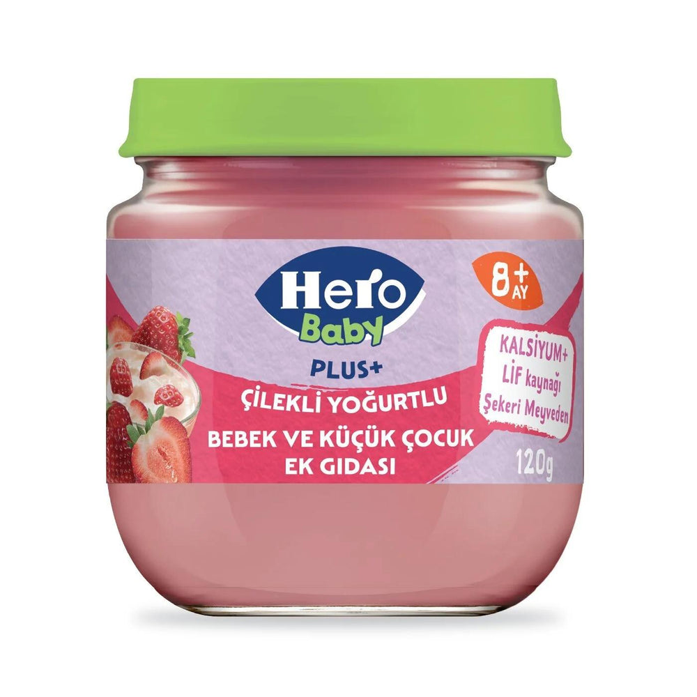 Hero Baby Plus Banana & Yogurt Baby Puree 120g