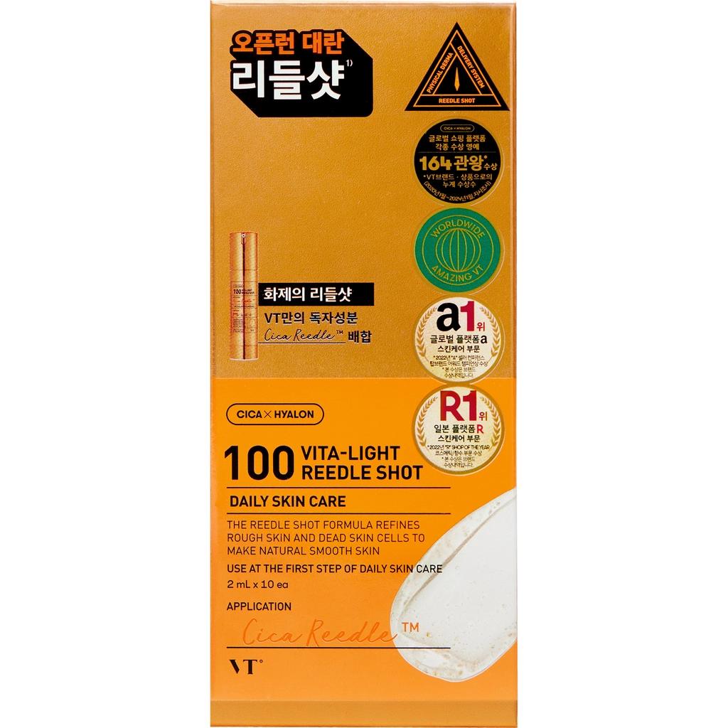 VT Cosmetics Vita-Light Reedle Shot 100 Brightening Cream 2 ml x 10