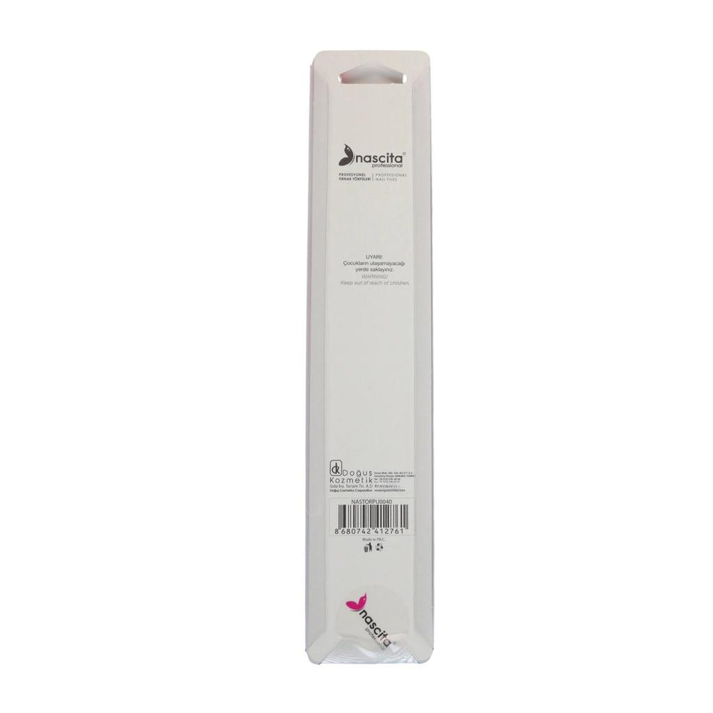 Nascita Yellow Steel Nail File for Smooth Shaping 1 pc