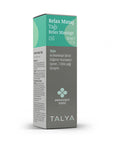 Talya Relax Aromatic Massage Oil - 2.71 fl oz - Natural Relaxation & Flexibility - Body Oil