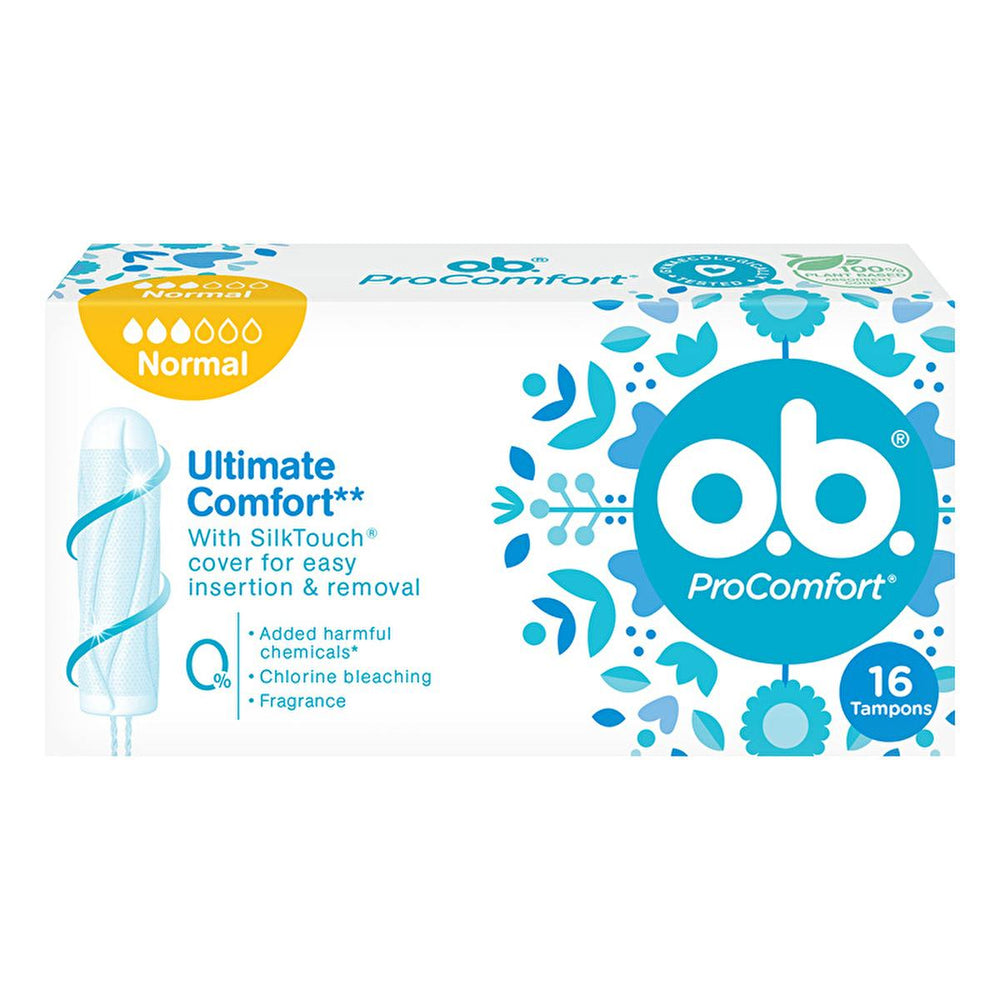 o.b. ProComfort Normal Tampons - Comfortable and Reliable for Women | 16 Pack - view 2