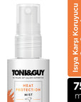 Toni&Guy Heat Protective Hair Spray - Sulfate-Free, Paraben-Free Styling for Damage Prevention - Hair Spray