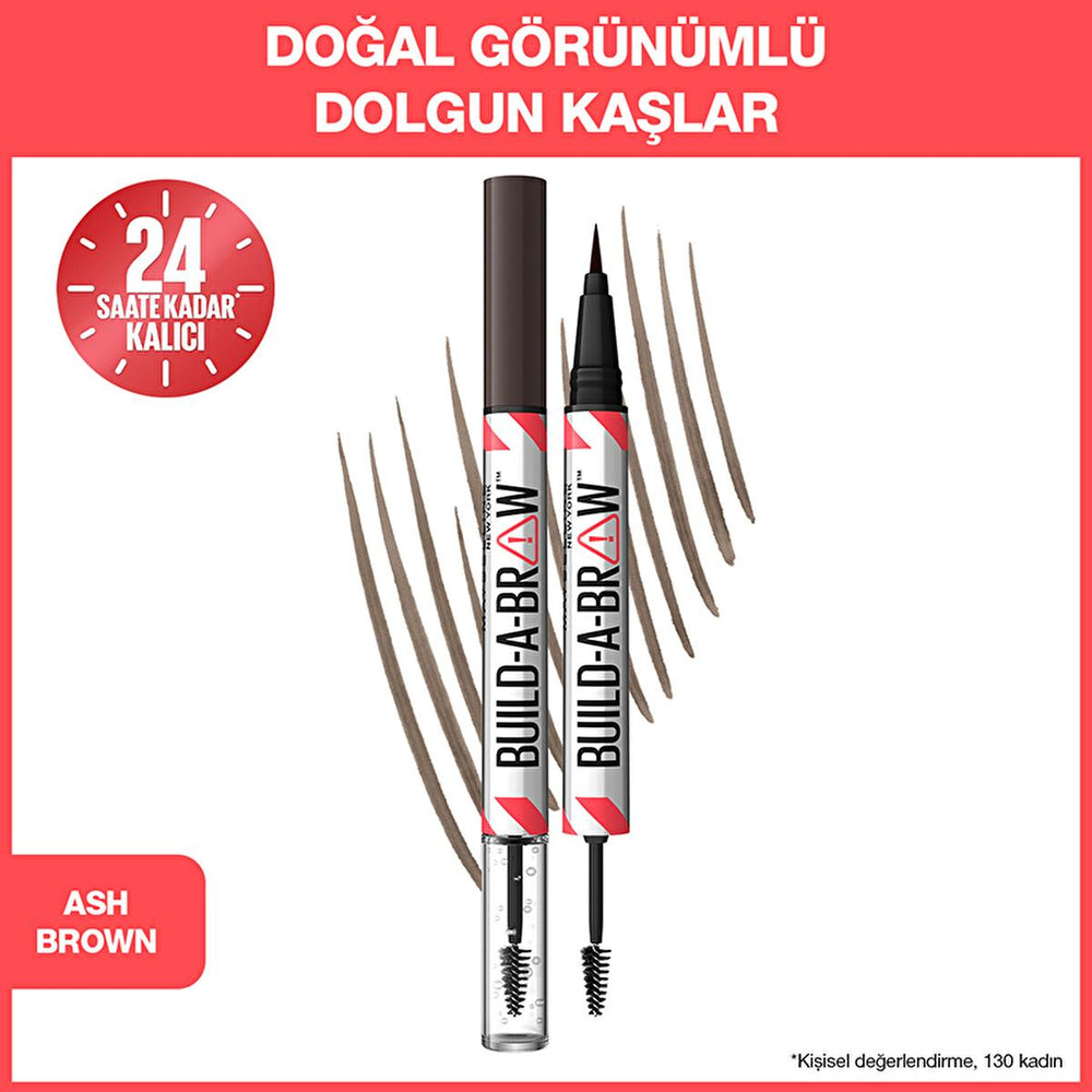 Maybelline New York Build a Brow 2-in-1 Eyebrow Pencil & Gel - Long Lasting, Smudge Proof, Precise Application - view 2