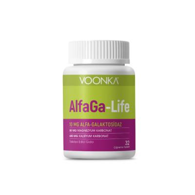 Voonka Calcium Magnesium Alpha-Galactosidase Dietary Supplement - 32 Chewable Tablets for Digestive Health Calcium Magnesium Supplement for Digestive Health Dietary Supplement, Calcium Magnesium Supplement, Alpha-Galactosidase Enzyme Supplement, Chewable Tablets, Digestive Health Supplement, Lactose Intolerance Relief, Bone Health Support, Sugar-Free Supplements, Digestive Comfort, Natural Health Products