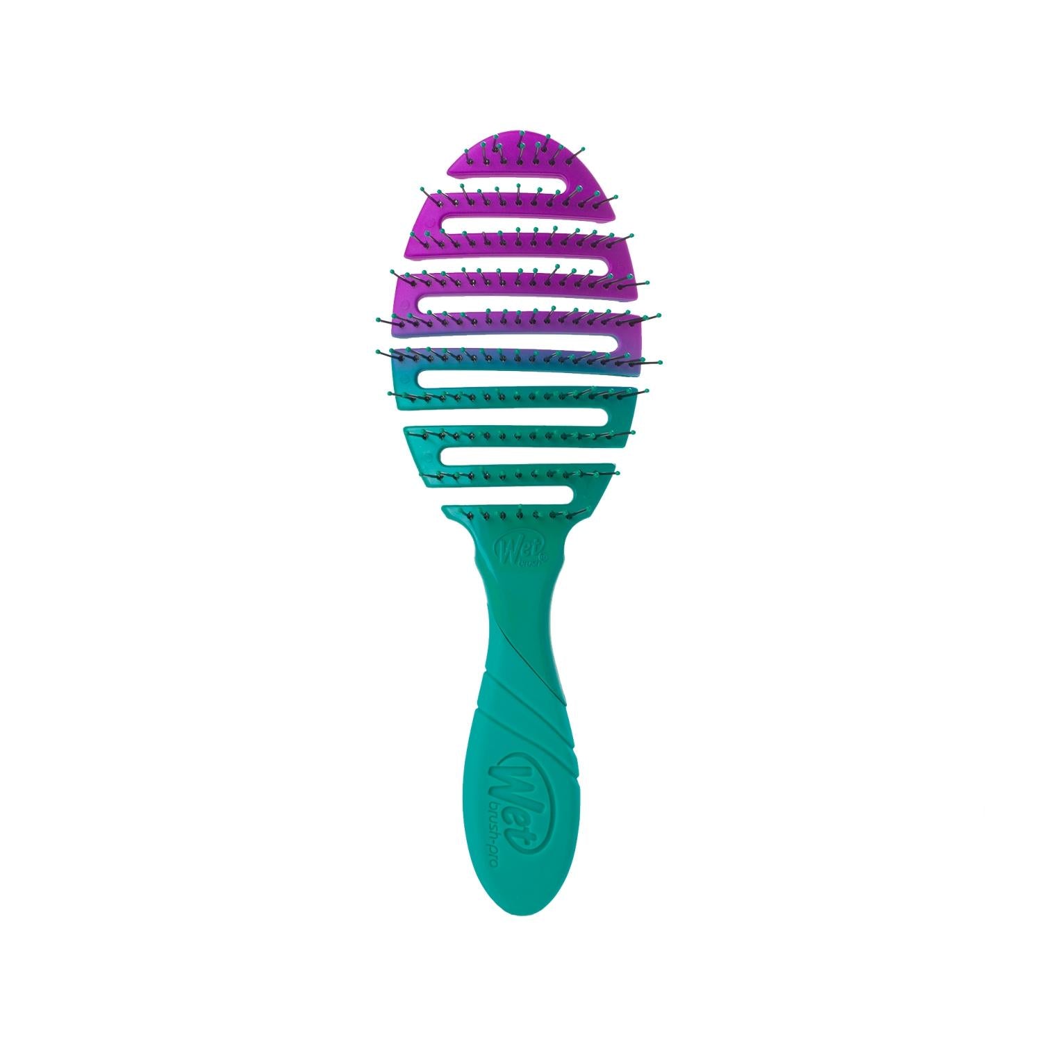 Wet Brush Pro Flex Dry Teal Ombre Hair Brush for Detangling and Styling - Gentle, Flexible, and Durable Wet Brush Pro Flex Dry Teal Ombre Hair Brush Wet Brush Pro Flex, Hair Brush, Dry Brushing, Teal Ombre, Hair Care, Gentle Hair Care, Detangling, Hair Styling, Curly Hair, Tangle Free, Hair Brushes, Wet Brush, Pro Flex Technology, Hair Detangling, Hair Styling Tools