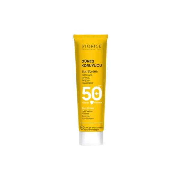 Storice SPF50+ Paraben-Free Water-Resistant Sunscreen for Sensitive Skin - Moisturizing & UVA/UVB Protection - Sunscreen