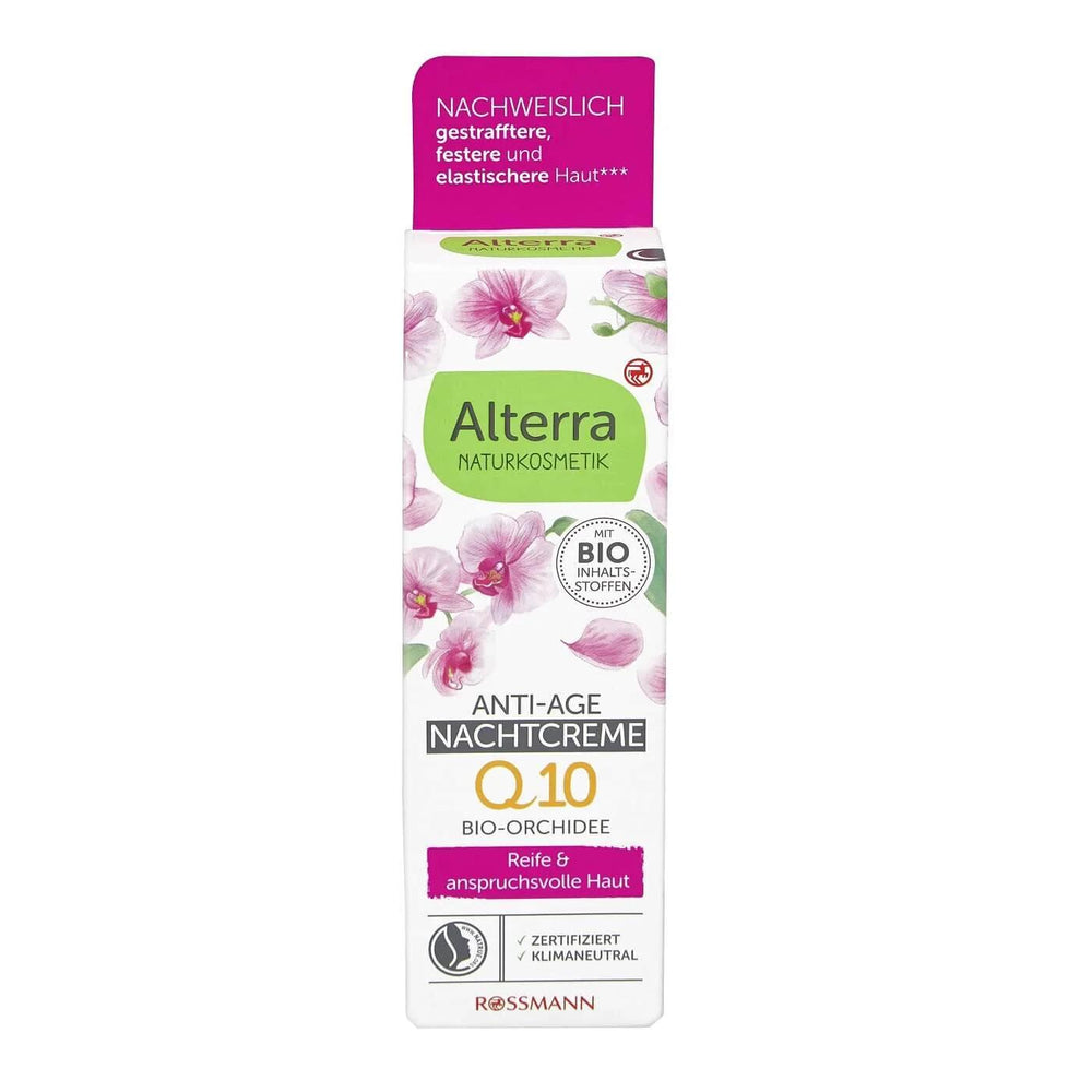 Alterra Anti-Aging Night Cream with Argan & Orchid 50 ml