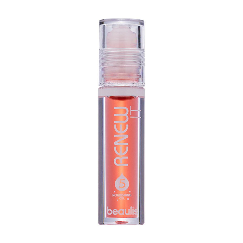Beaulis Nourishing Lip Oil - Tinted Lip Balm for Dry Lips, Moisturizing Lip Gloss with 5 Nourishing Oils, 336 - view 3