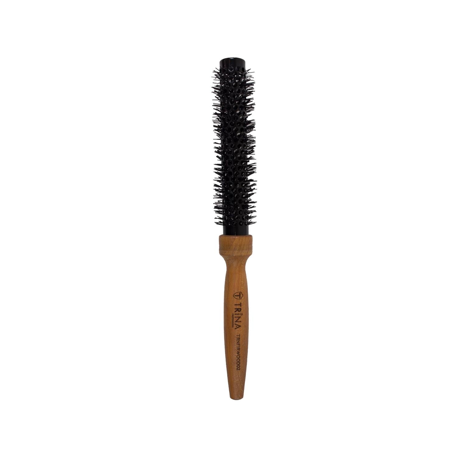 Trina Wooden Handle Hair Brush 25 mm - Gentle Detangling & Styling Tool Trina Wooden Hair Brush 25 mm - Gentle Hair Care wooden hair brush, Trina hair brush, 25 mm hair brush, hair care tool, styling brush, hair detangling, gentle hair care, wooden handle, Trina brand, hair styling, hair brush, detangling brush, wooden hair care tool
